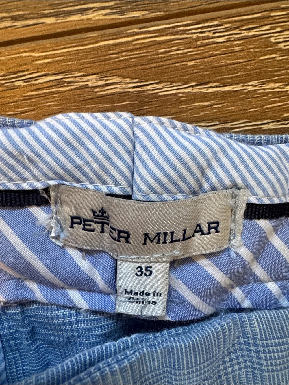Peter Millar Light Blue Chinos Pants 35